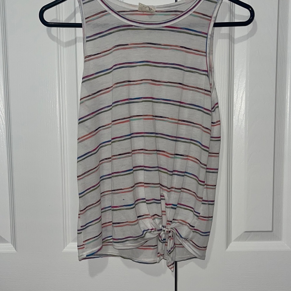 striped tank top!!